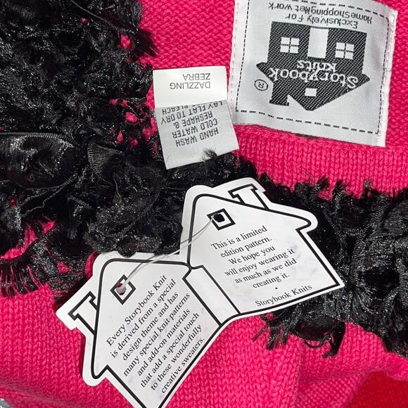 Storybook Knits Dazzling Zebra Cardigan Sweater Size 2X NWT - Picture 5 of 5